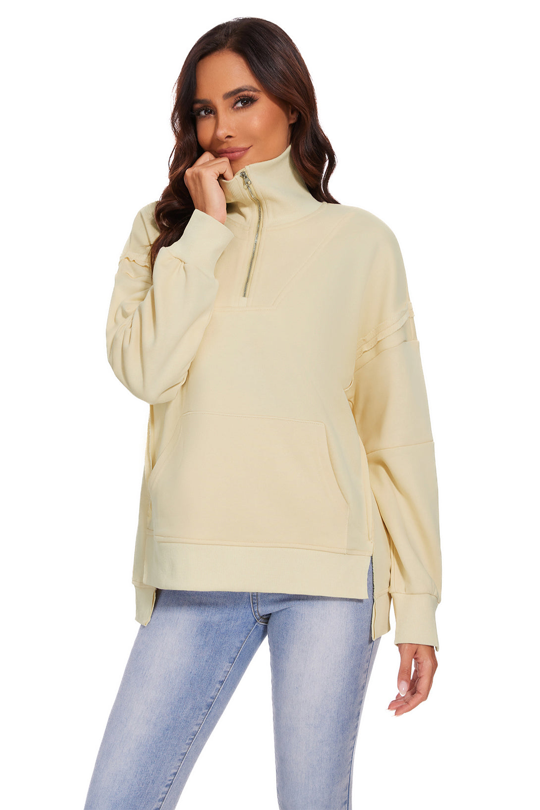 Womens Oversized Sweatshirt Long Sleeve Sweatshirt Fall Outfits Pullovers