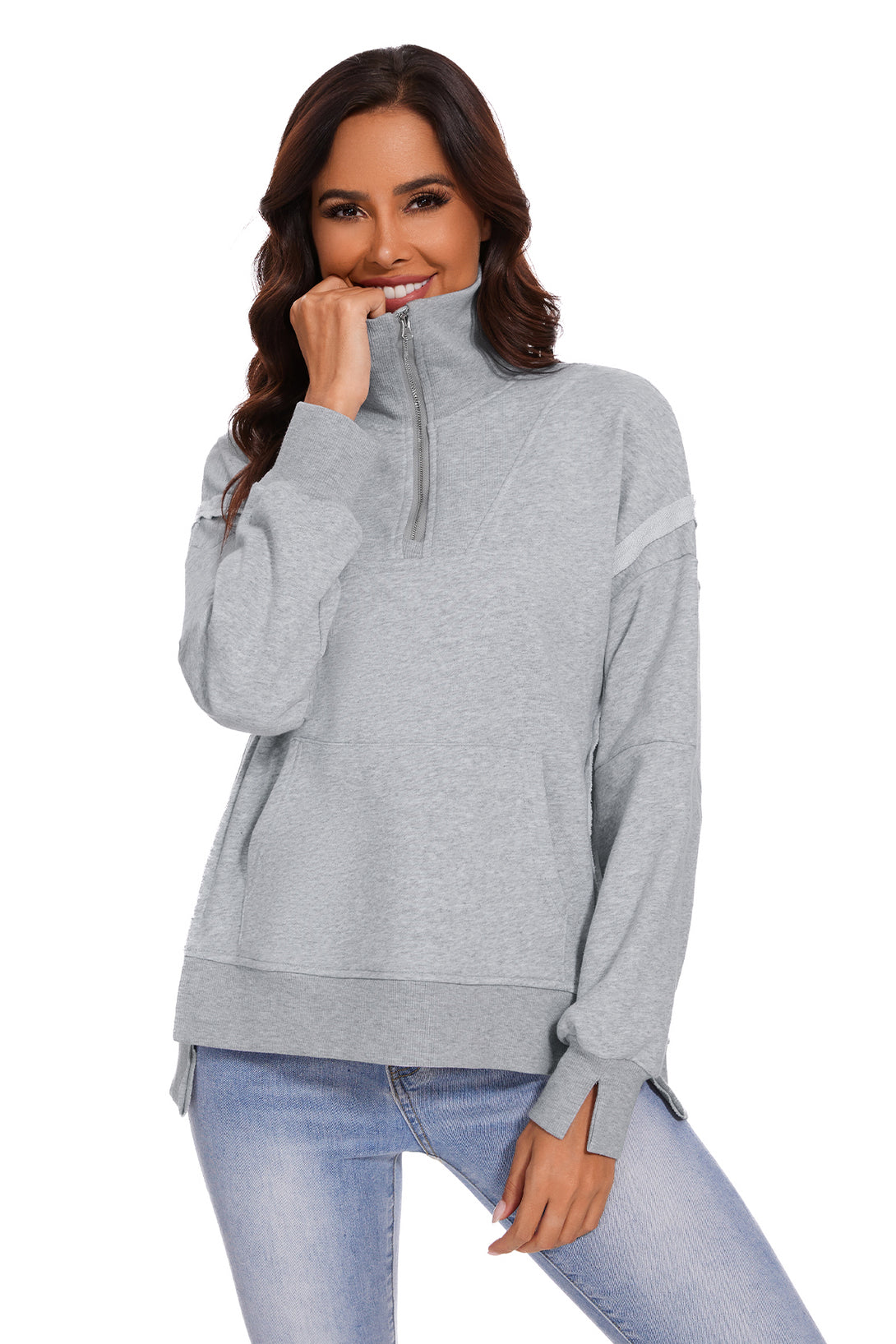 Womens Oversized Sweatshirt Long Sleeve Sweatshirt Fall Outfits Pullovers