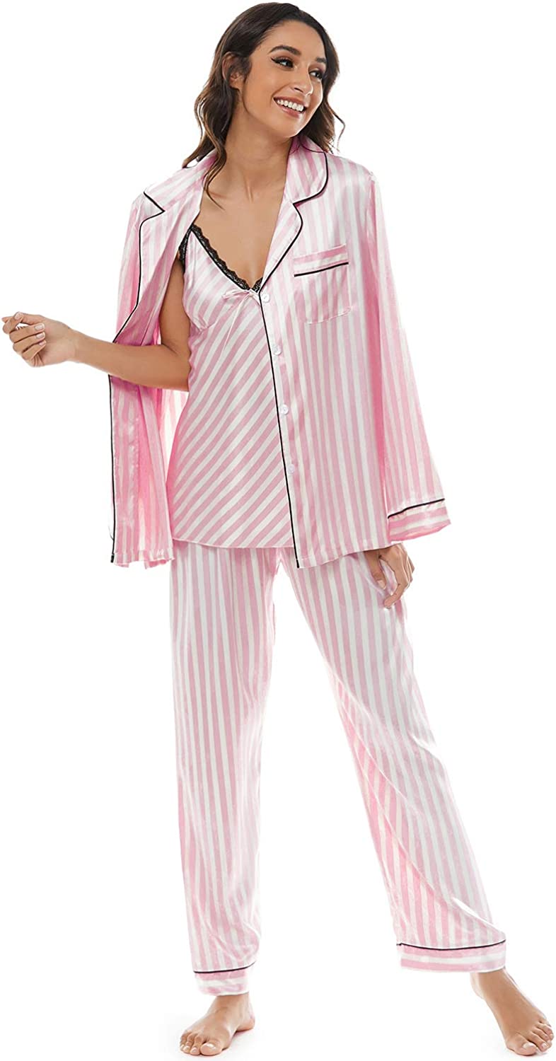satin pajama set