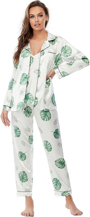 satin pajama set