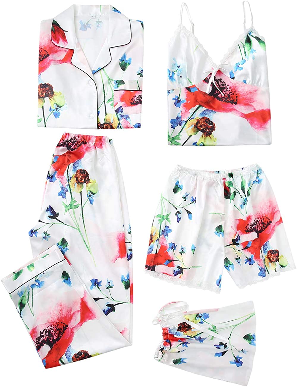 satin pajama set