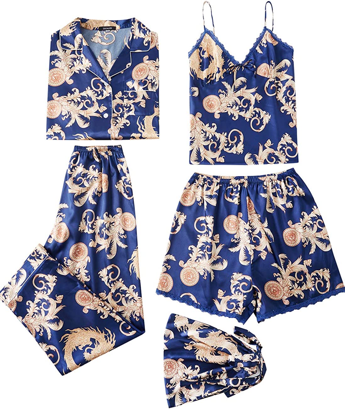 satin pajama set